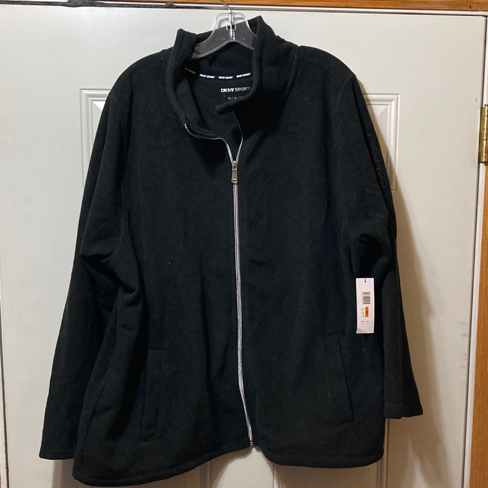DKNY Fleece Jacket 3X NWT‎